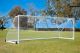 8&#39; x 24&#39; Deluxe Pro Soccer Goals w/Clip Channel (PAIR)