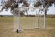 6&#39;7" X 9&#39;10" New Official Futsal Goal 4" Round With Built-in Clip channel  (PAIR)