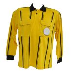 Standard Referee Shirt - Long Sleeve Yellow