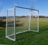 6'7" x 9'10"  New!  Folding Futsal Goals  (Pair) with Back Bottom Bars