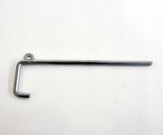 Heavy Duty Steel Hook 12" Long With  Eyelet
