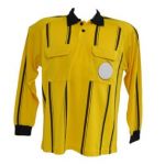 Standard Referee Shirt - Long  Sleeve Yellow