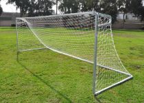 8' x 24' European Style Soccer Goals (PAIR)