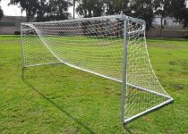 7' x 21' European Style Soccer Goals (PAIR)