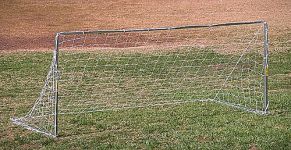 6'6" x 12' Practice Goal (Single) With Back Bottom Bar