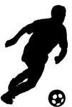Soccer Stickers  - Soccer Player 3  Design