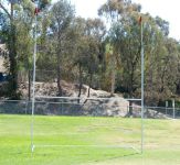 Portable Football Goal Posts  2" Square Aluminum (PAIR)