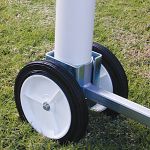 Removable  Wheels for 4" Round Goals