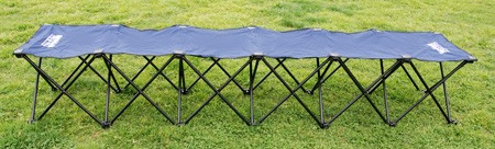 Folding Sports Benches Without Back - 3 and 6 Seaters
