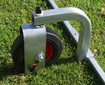 Permanent  SWIVEL  Wheels  FOR Semi Permanent Goals (Set of 2)