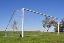 8' x 24' Semi Permanent 4" round w/ Built in Clip Channels (PAIR) With Back Bottom Bar