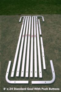 7' x 21' Standard Aluminum Goal (Each)