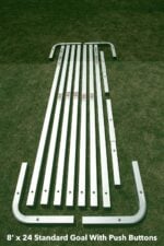6' x 18' Standard Aluminum Goals (PAIR)