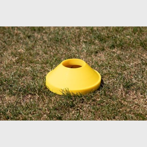 Disc Cones   2"x 8" Small Size - BUY 100 ea @0.40 ea Color:Orange