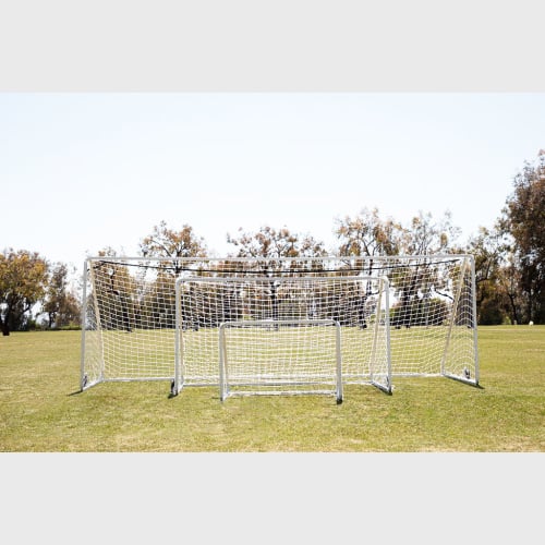 4' x 6' 3-Piece Aluminum Goals (PAIR)