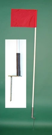 Spike Tip Spring Base Corner Flags - Set of 4 Spike Tip Spring Base Corner Flags - Set of 4