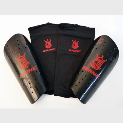 Brine King 6 Shinguards Size:Med color:Gre-bk