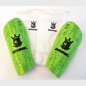 Brine King 6 Shinguards Size:Med color:Gre-bk